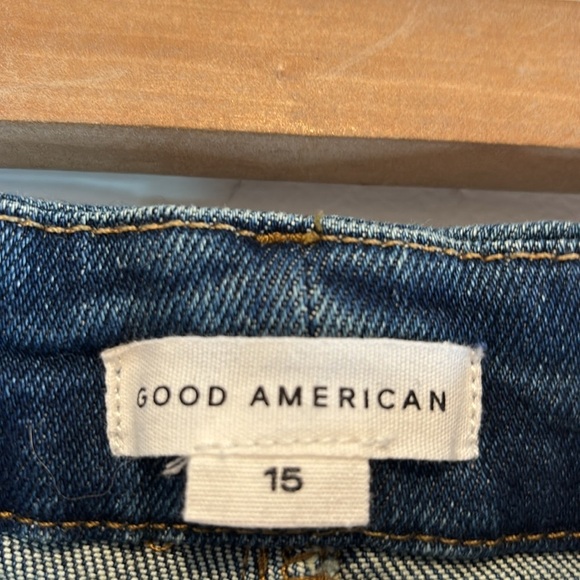 Good American GOOD LEGS STRAIGHT JEANS size 15 - Picture 10 of 11